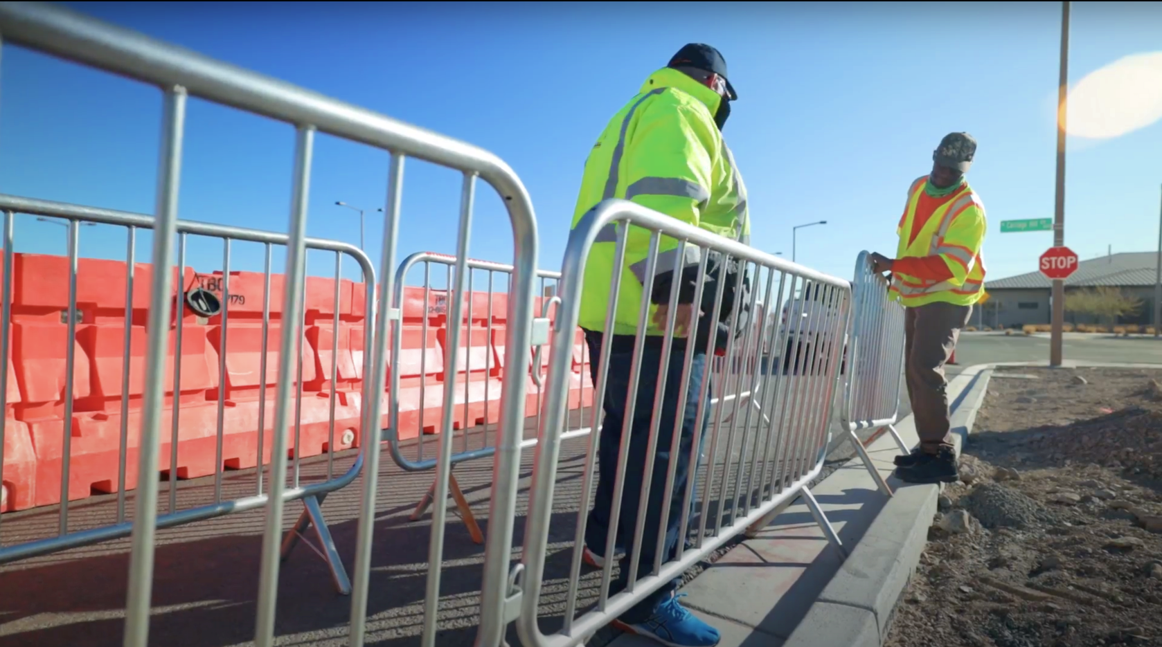 Pedestrian Guard Rails
