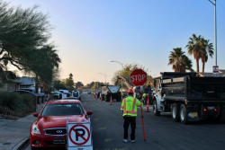 TBC Flaggers res half street closure after NV Energy install (1)